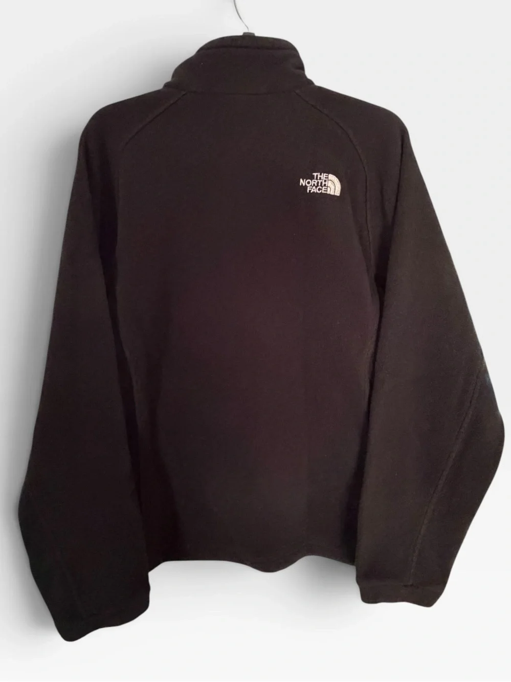 The North Face Men's Black Full-Zip Fleece Jacket Size Medium Pre-Loved